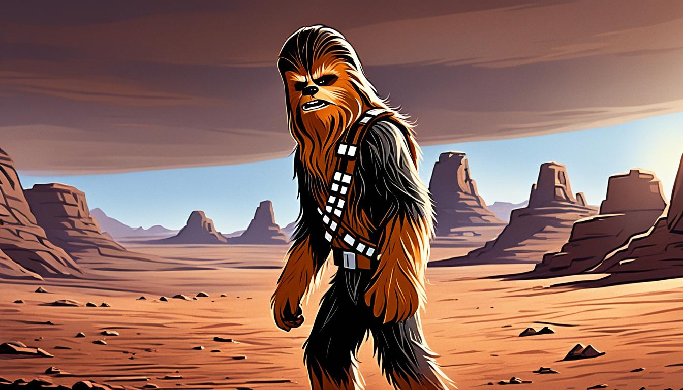 What happened to Chewbacca after Han Solo died?